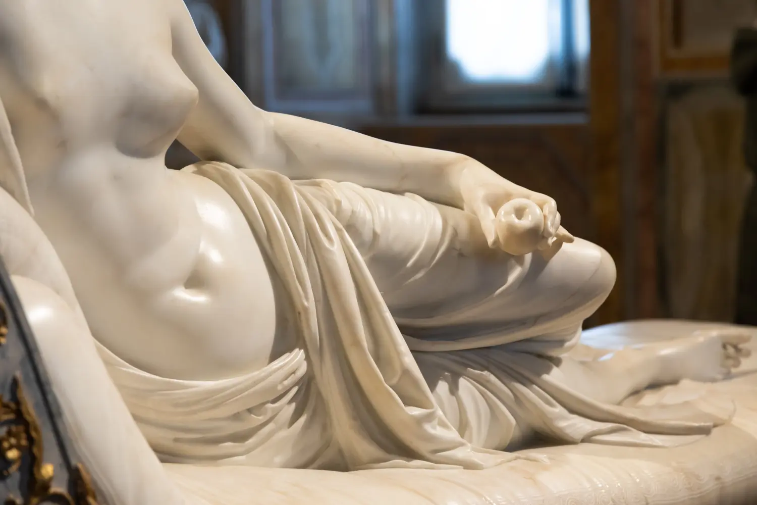 Cosmopolitan Aesthetics Hannover und Braunschweig - Rom, Italien – Paolina Borghese Bonaparte als Venus Victrix, vom Bildhauer Antonio Canova