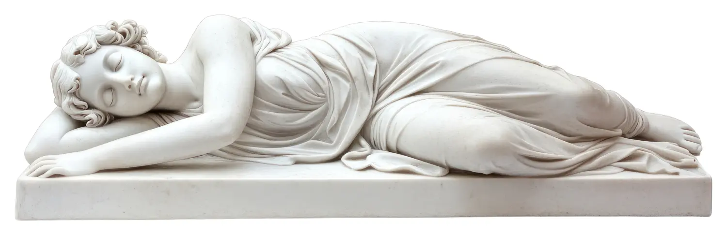 Cosmopolitan Aesthetics Hannover und Braunschweig - Weiße griechische Skulptur, klassische Bildhauerkunst.